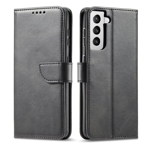 Magnet Elegant Flip Fodral Galaxy S22 Plus - Svart Svart
