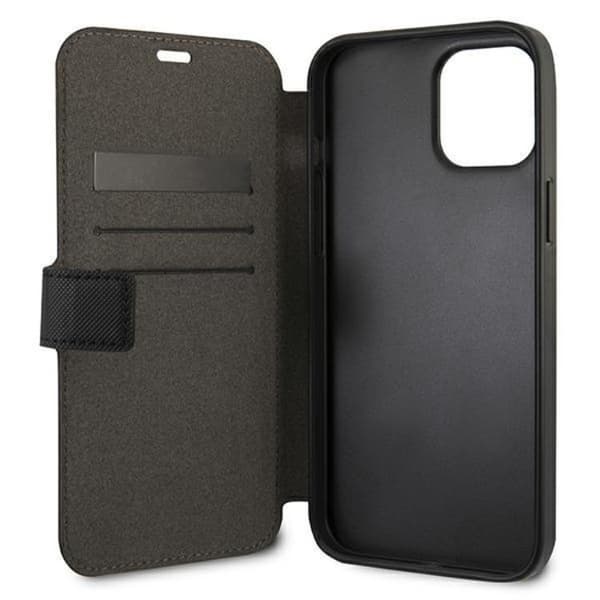 US Polo Polo Embroidery Collection Kotelo iPhone 12 Pro Max - Musta Black