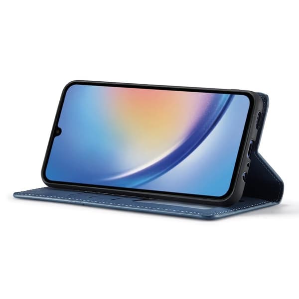FORWENW Fantasy Series Samsung Galaxy A34 Plånboksfodral Konstläder - Blå