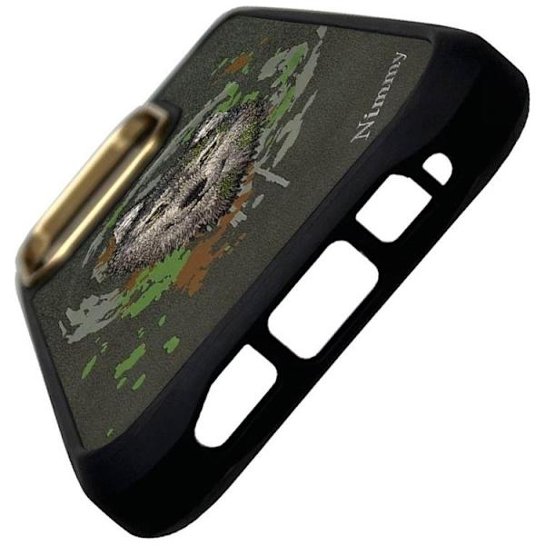 Nimmy Mobilskal till iPhone 16 Pro Max MagSafe Wolf - Mörkgrå Grå