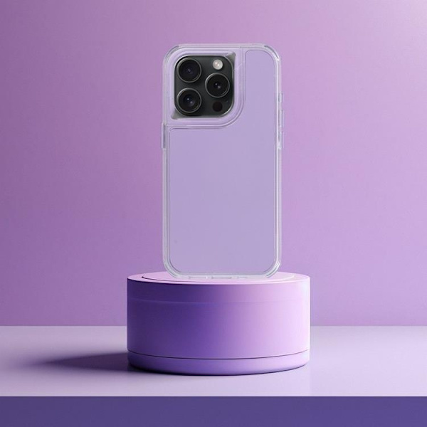 Mobilskal till iPhone 14 Matrix - Violett Lila
