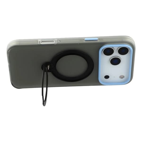 KIGC Mobilskal till iPhone 17 Pro Rotating Kickstand - Svart Svart