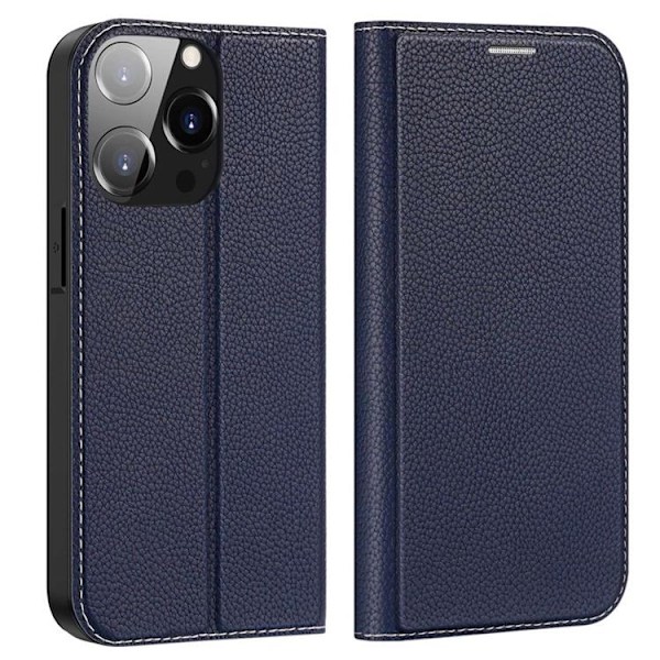 Dux Ducis iPhone 14 Pro Max Plånboksfodral Skin X2 - Blå Blå