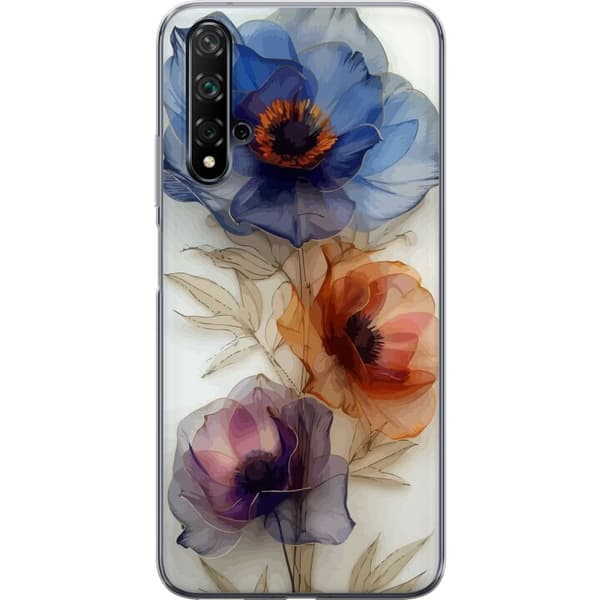 Mobilskal till Huawei nova 5T med Silkesblommor