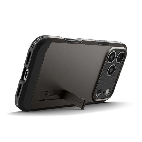 Spigen Mobilskal till iPhone 17 Pro Max Magsafe Tough Armor - Gunmetal Grå
