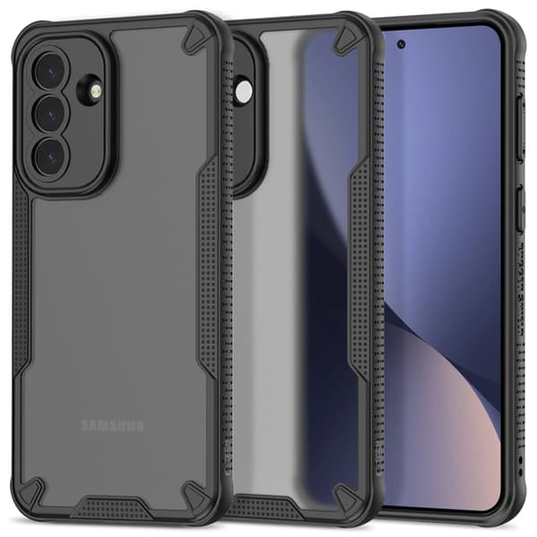 Tech-Protect Mobilskal För Galaxy A37 5G Rugged Shield - Matt Svart Svart