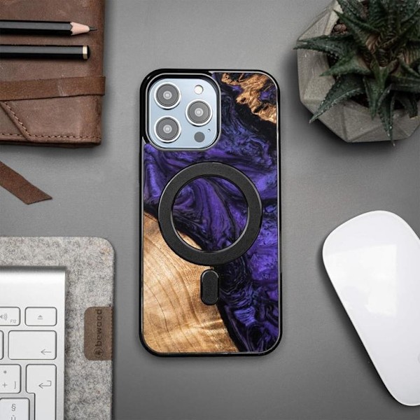 Bewood iPhone 15 Pro Max Mobilskal Magsafe Unique Voilet