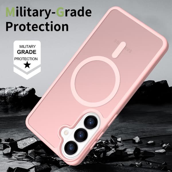 Mobilskal för Samsung Galaxy S26 Plus Magnetiskt TPU - Rosa
