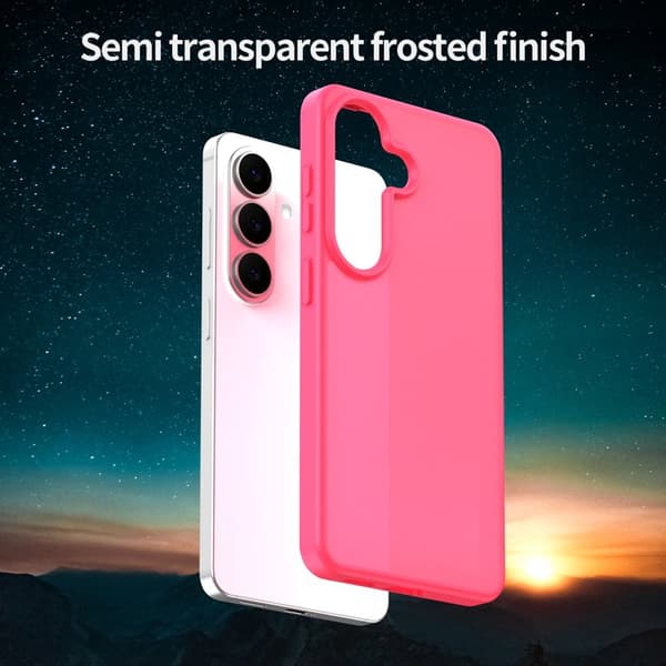 Mobilskal för Samsung Galaxy S26 Plus Anti Drop TPU + PC - Rosa