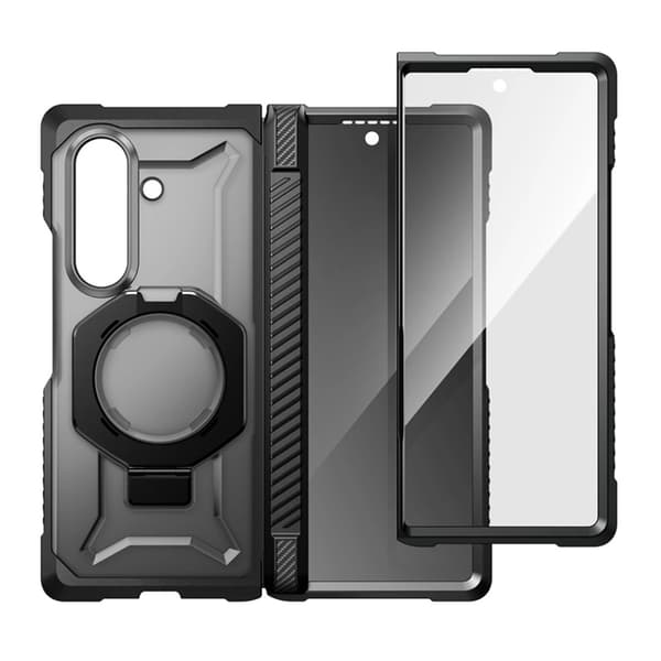 [2-Pack] SupCase Mobilskal Magsafe För Galaxy Z Fold 8 UB Grip - Svart