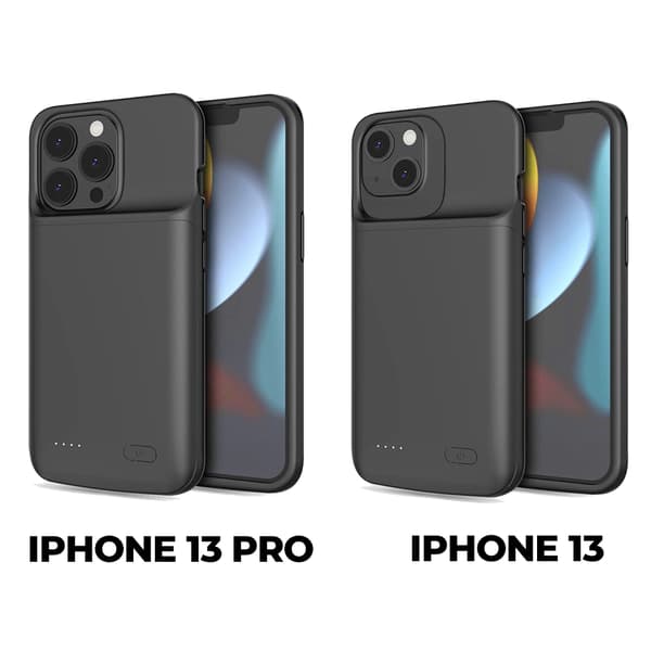 Tech-Protect Batteriskal iPhone 13/13 Pro 4800mAh - Sort Black