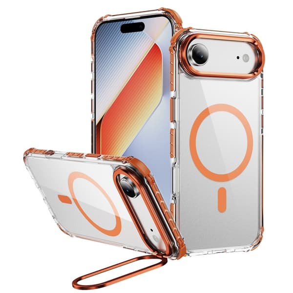 Mobilskal till iPhone Air MagSafe Kickstand - Orange Orange
