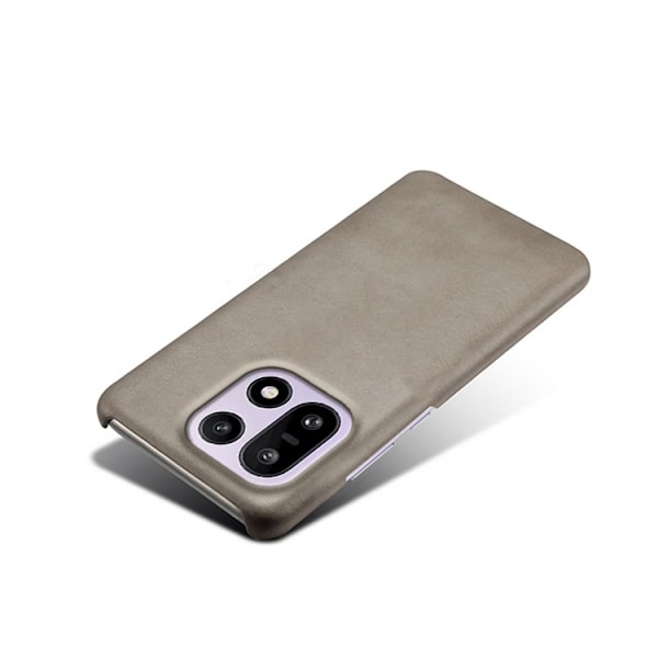 Mobilskal till OnePlus 15 5G Calf Texture PU Läder - Grå Grå