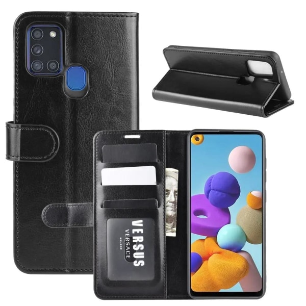 SiGN Wallet Cover til Galaxy A21s - Sort