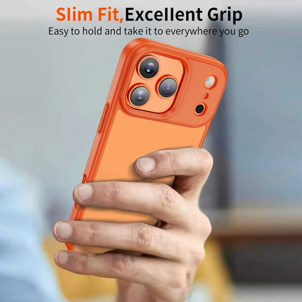 Tech-Protect Mobilskal till iPhone 17 Pro Matte - Cosmic Orange Orange