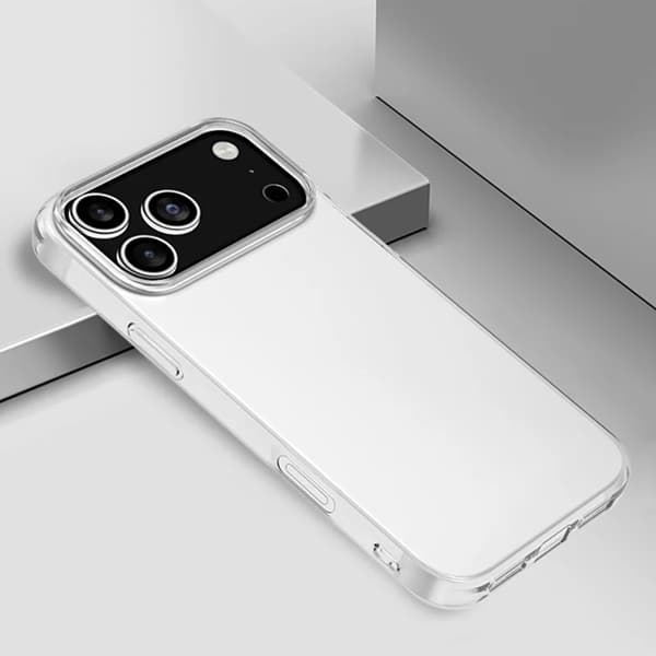 BOOM Mobilskal till iPhone 17 Pro Max Slim Fit Soft TPU - Transparent Transparent