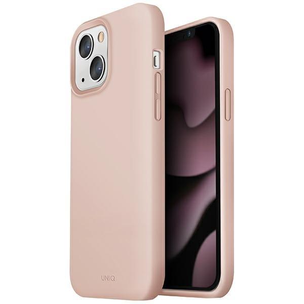 UNIQ Lino Skal iPhone 13 - Blush Rosa Rosa