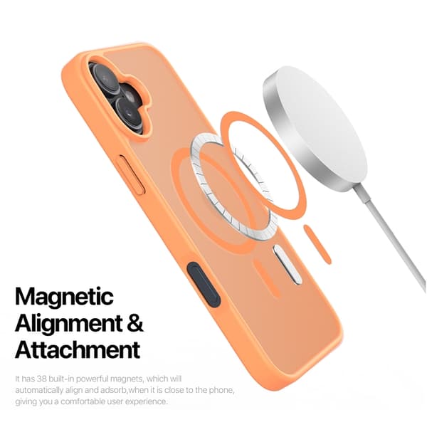 Dux Ducis Mobilskal till iPhone 17 MagSafe Yind - Orange Orange