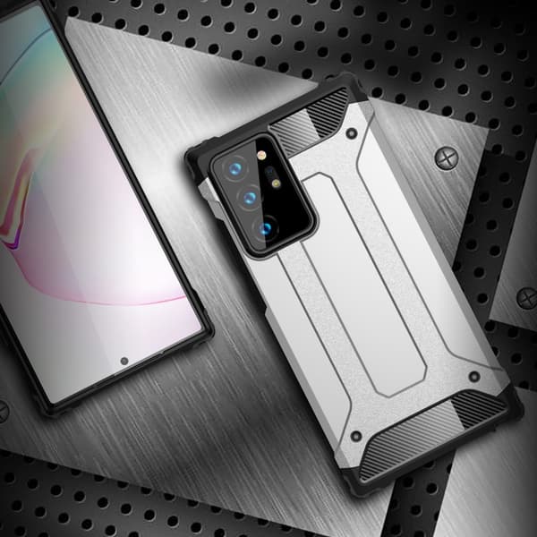 Tough Armor Cover til Galaxy Note 20 Ultra - Sort Black