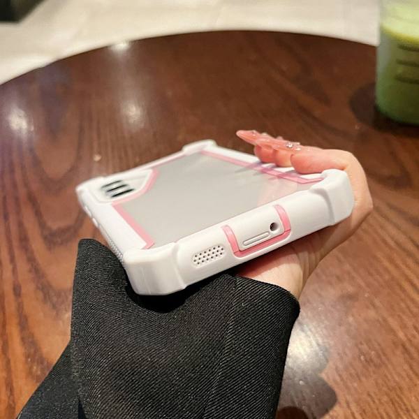 Mobilskal för Samsung Galaxy S26 Plus Transparent 2 i 1 Shockproof Plast - Grå