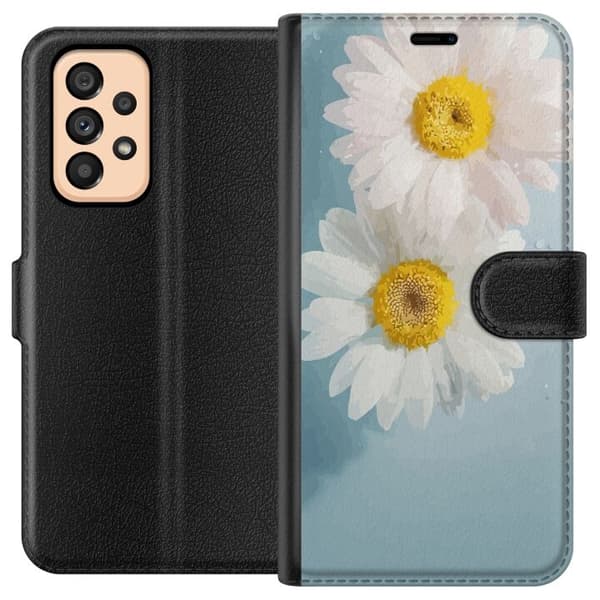Pungcover til Samsung Galaxy A53 5G med Sommerblomster