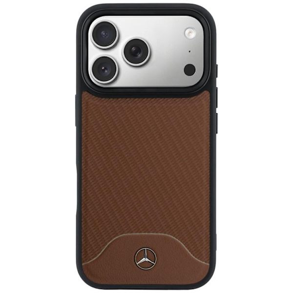 Mercedes Mobilskal För iPhone 17 Pro MagSafe Wood Effect - Kamel