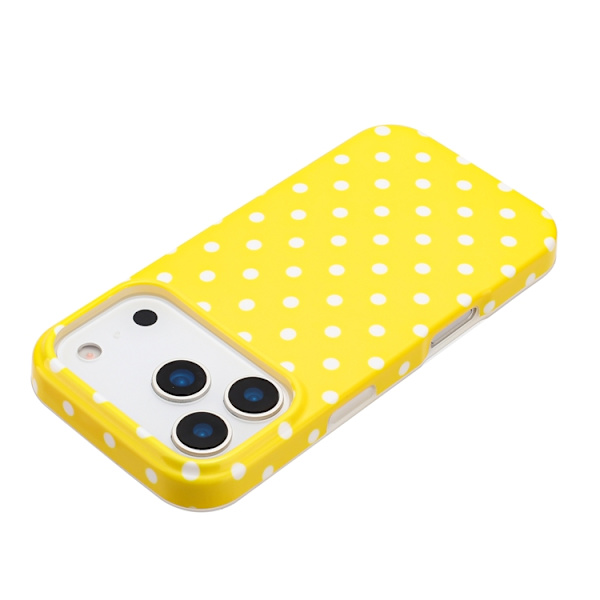 Mobilskal till iPhone 17 Pro Dot Design Imd Tpu Gul