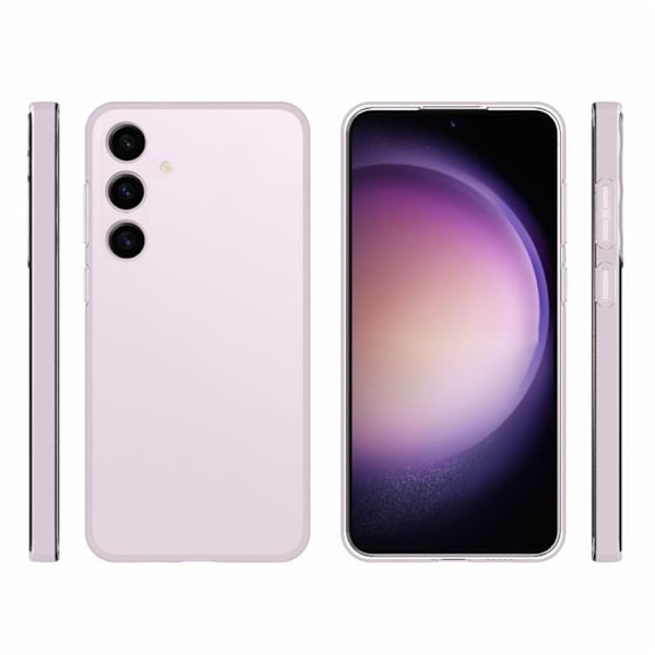 Galaxy S24 Plus Mobilskal Vattenstämpelfri TPU - Transparent
