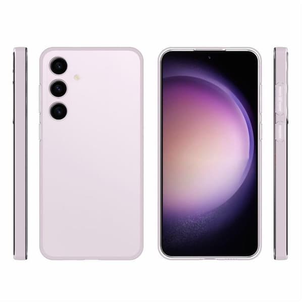 Mobilskal till Galaxy S24 Plus Vattenstämpelfri TPU - Transparent Transparent