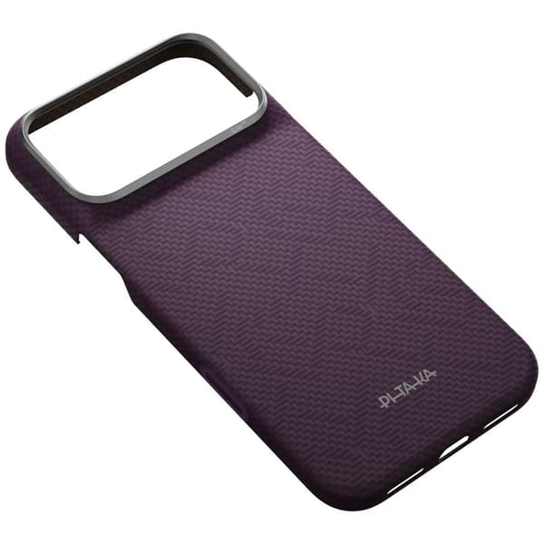 PITAKA Mobilskal För iPhone 18 Pro/17 Pro Magsafe Edge PTK - Lila