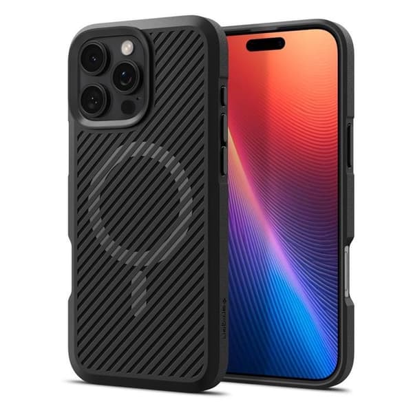 Spigen Mobilskal till iPhone 16 Pro Max Magsafe Core Armor - Matt Svart Svart