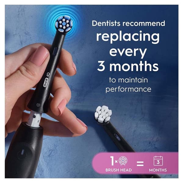 Oral B Børstehoved iO Gentle Care 3stk - Sort Svart