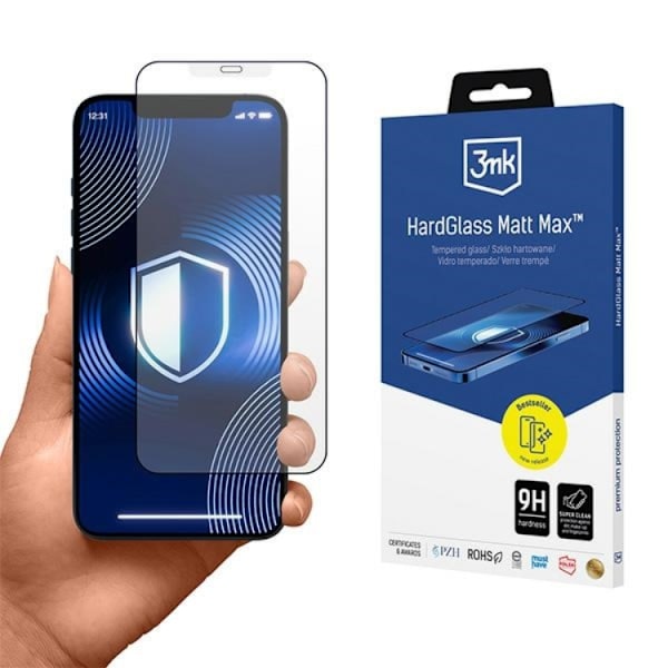 3MK iPhone 11 Pro Härdat glas Skärmskydd Matt Max