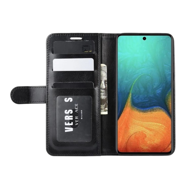 SiGN Plånboksfodral för Galaxy A71 - Svart