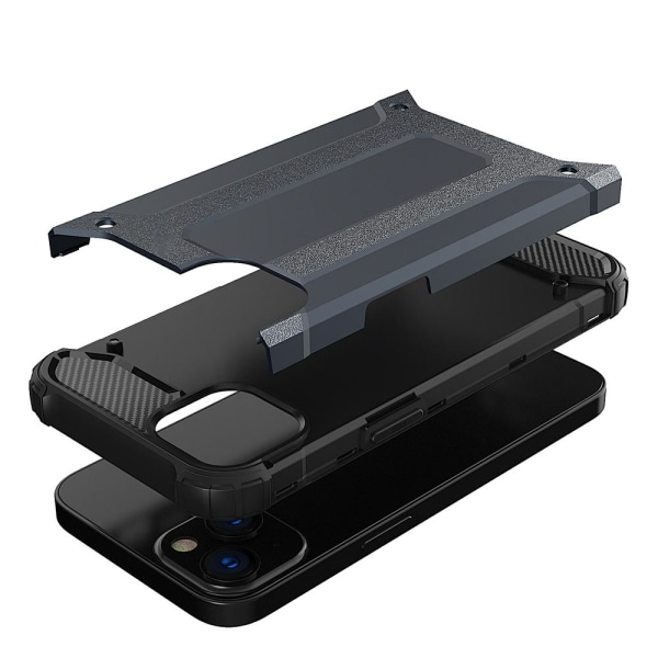 Hybrid Armor Tough Rugged Case iPhone 13 mini - sininen Blue