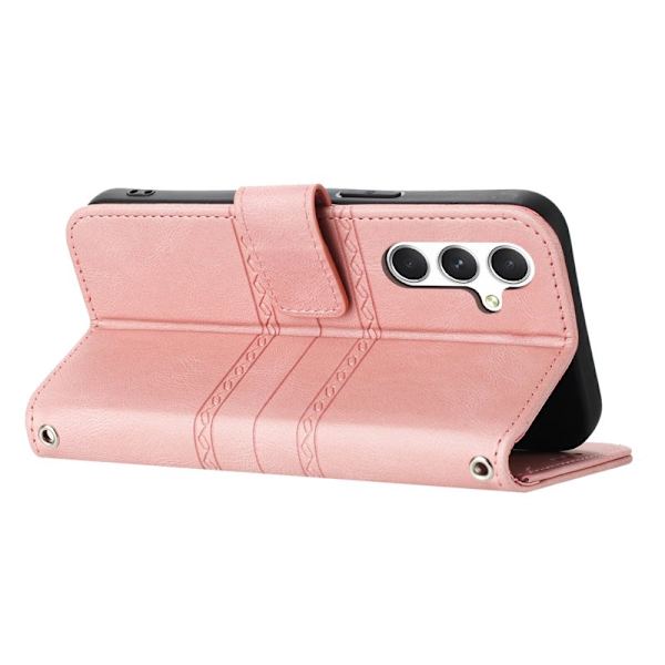 Plånboksfodral för Samsung Galaxy S26 Plus Konstläder - Rosa