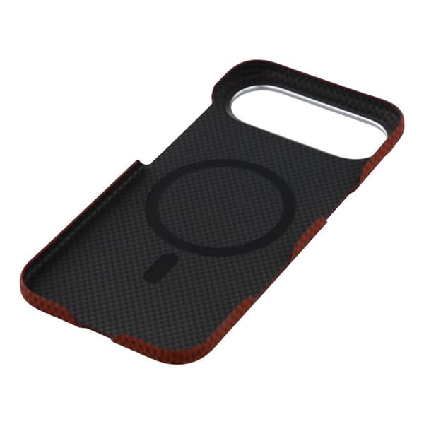 Mobilskal till iPhone Air MagSafe Carbon Fiber Röd