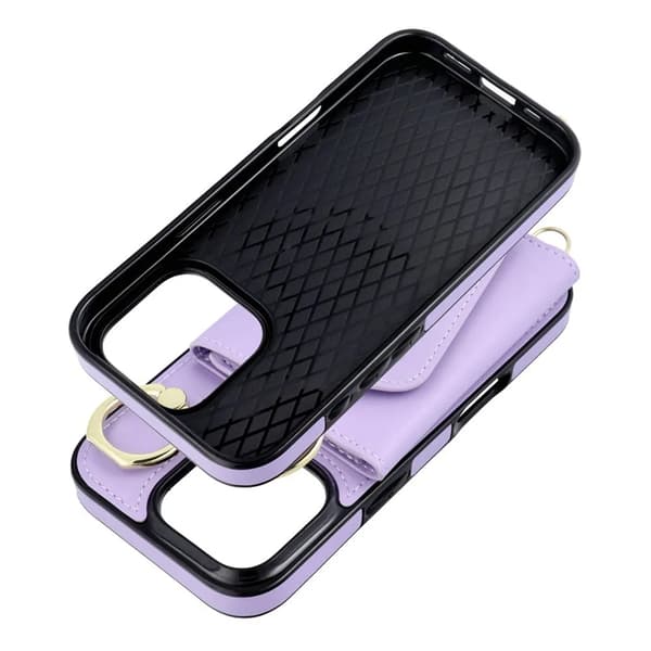 Telefontaske til iPhone 16 Wonder Kortholder - Lilla Lila