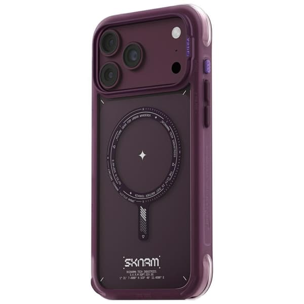 Skinarma Mobilskal För iPhone 18 Pro/17 Pro Magsafe Avion - Burgundy