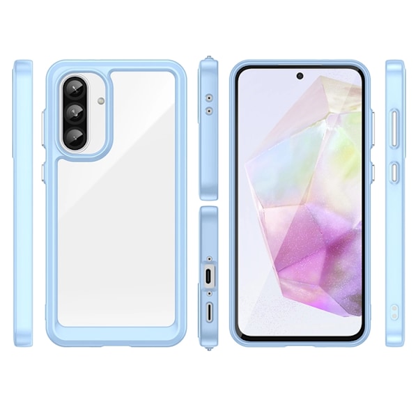 Telefontaske til Galaxy A26 Outer Space - Blå Blå