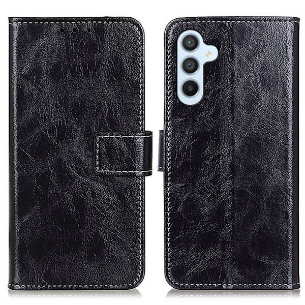 Plånboksfodral för Samsung Galaxy S26 Plus Konstläder - Svart