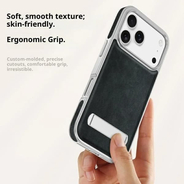 Mobilskal till iPhone 17 Pro Matte Electroplated - Svart Svart