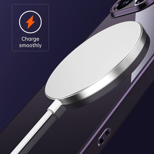 SULADA Mobilskal till iPhone 15 Drop Resistant TPU Klart Silver