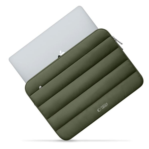 Tech-Protect Datorfodral 13"-14" Fluffy - Army Grön Grön