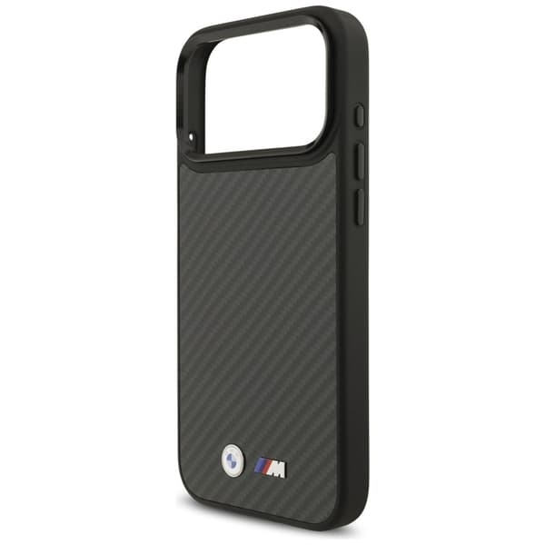 BMW telefontaske til iPhone 17 Pro Magsafe Kevlar - mat sort Svart