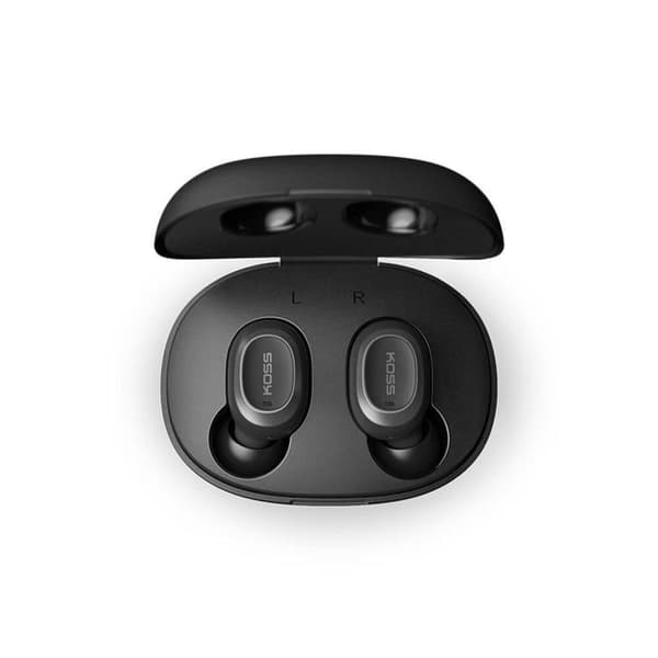 KOSS øretelefoner In-Ear TWS250i Trådløs Ægte Trådløs Mic - Sort Black
