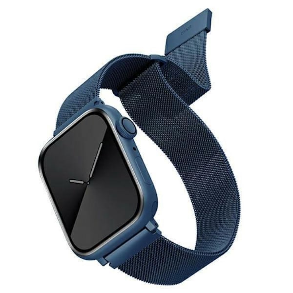 Uniq Apple Watch 4/5/6/7/SE (40/41mm) Armband Stainless Steel - Cobalt Blå
