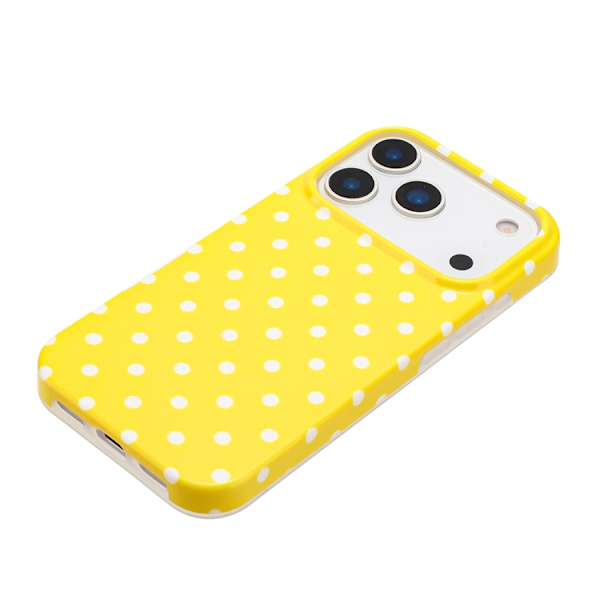 Mobilskal till iPhone 17 Pro Dot Design Imd Tpu Gul