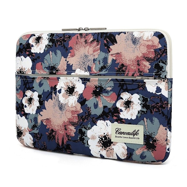 Canvaslife Datorfodral Laptop 13-14 - Blå Camellia Blå