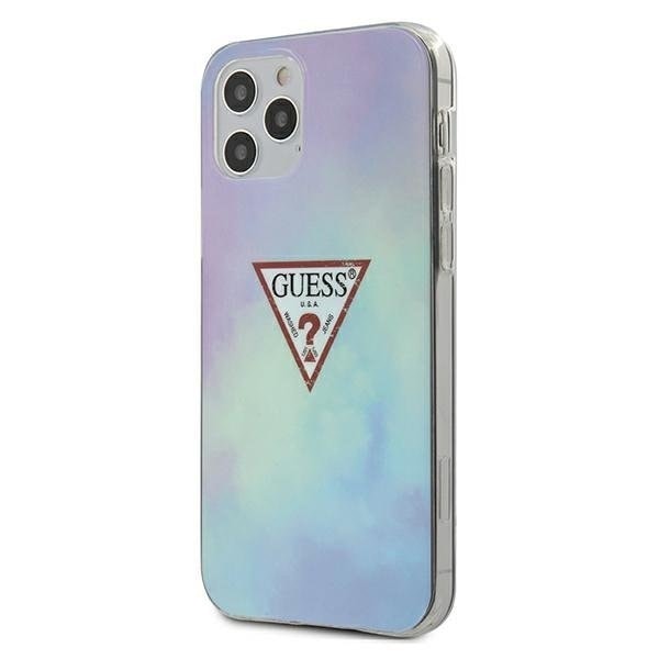 Guess iPhone 12 Pro Max Skal Tie & Die Collection - Blå Blå